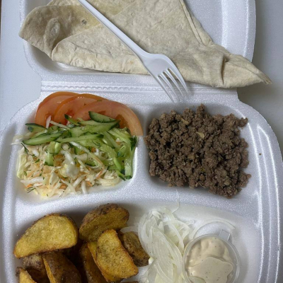 Бокс из говяжего фарша (открытый)